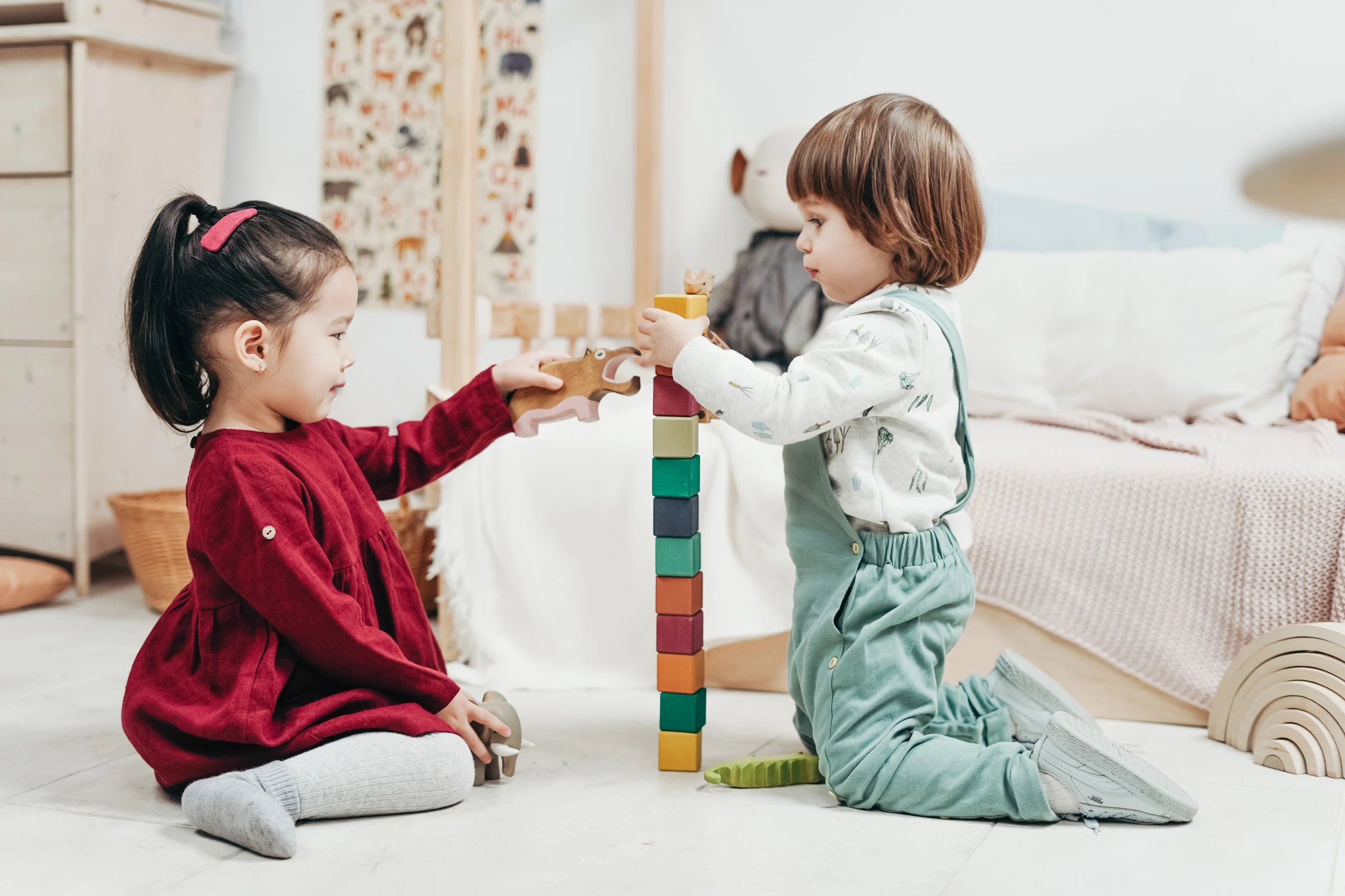 Enfants jouant